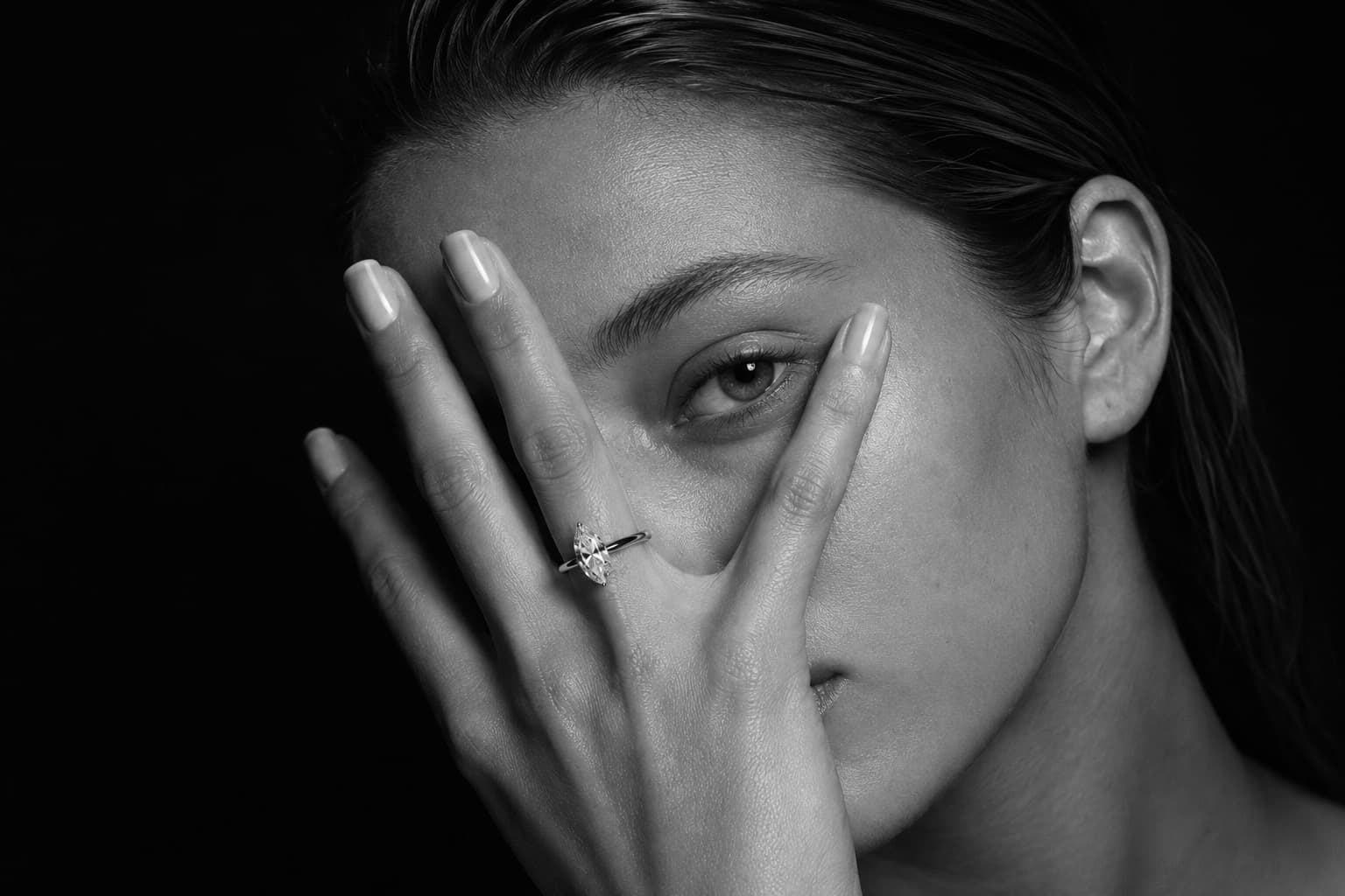 Marquis Engagement Ring