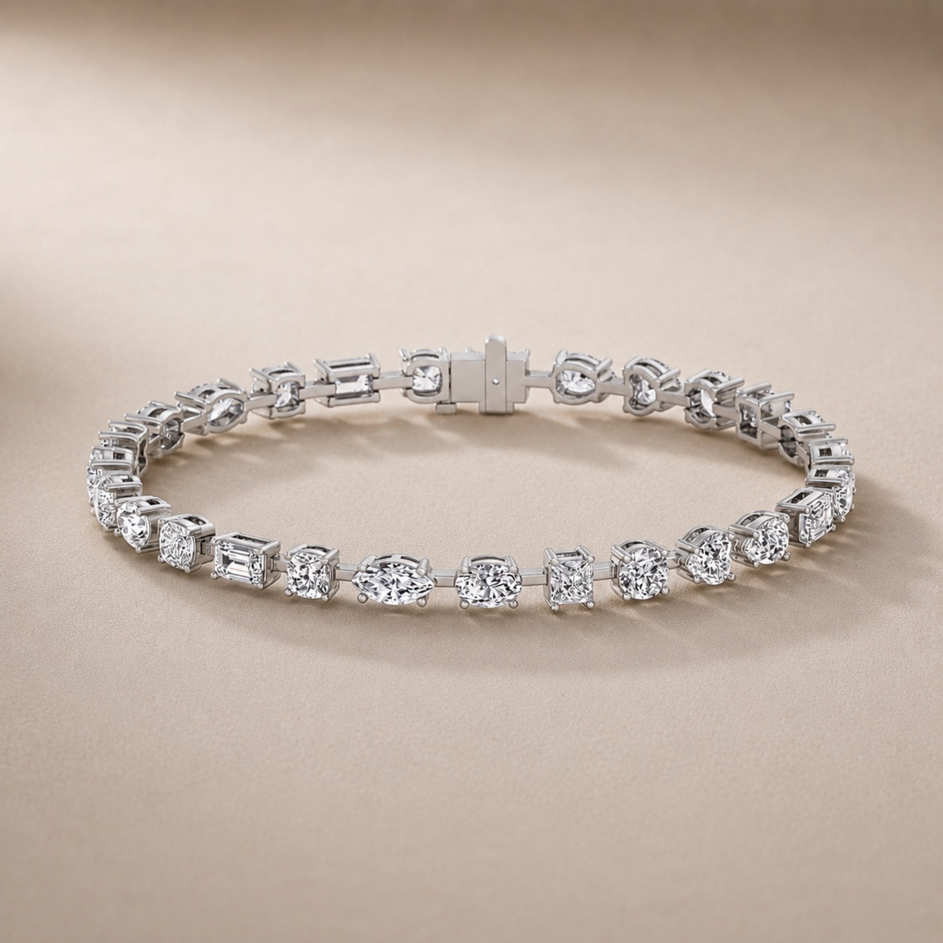 Multishape Tennis Bracelet