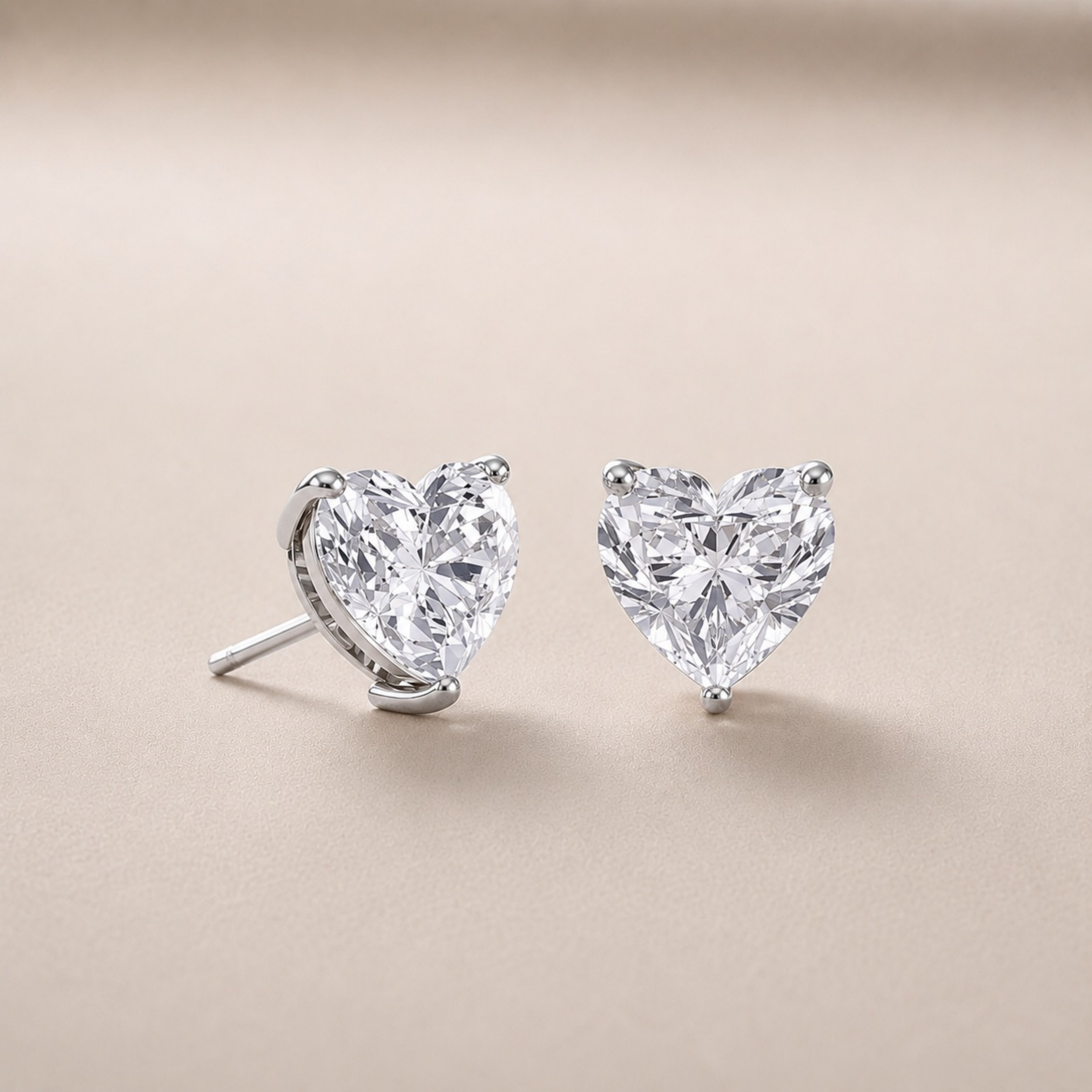 Heart Shape Studs