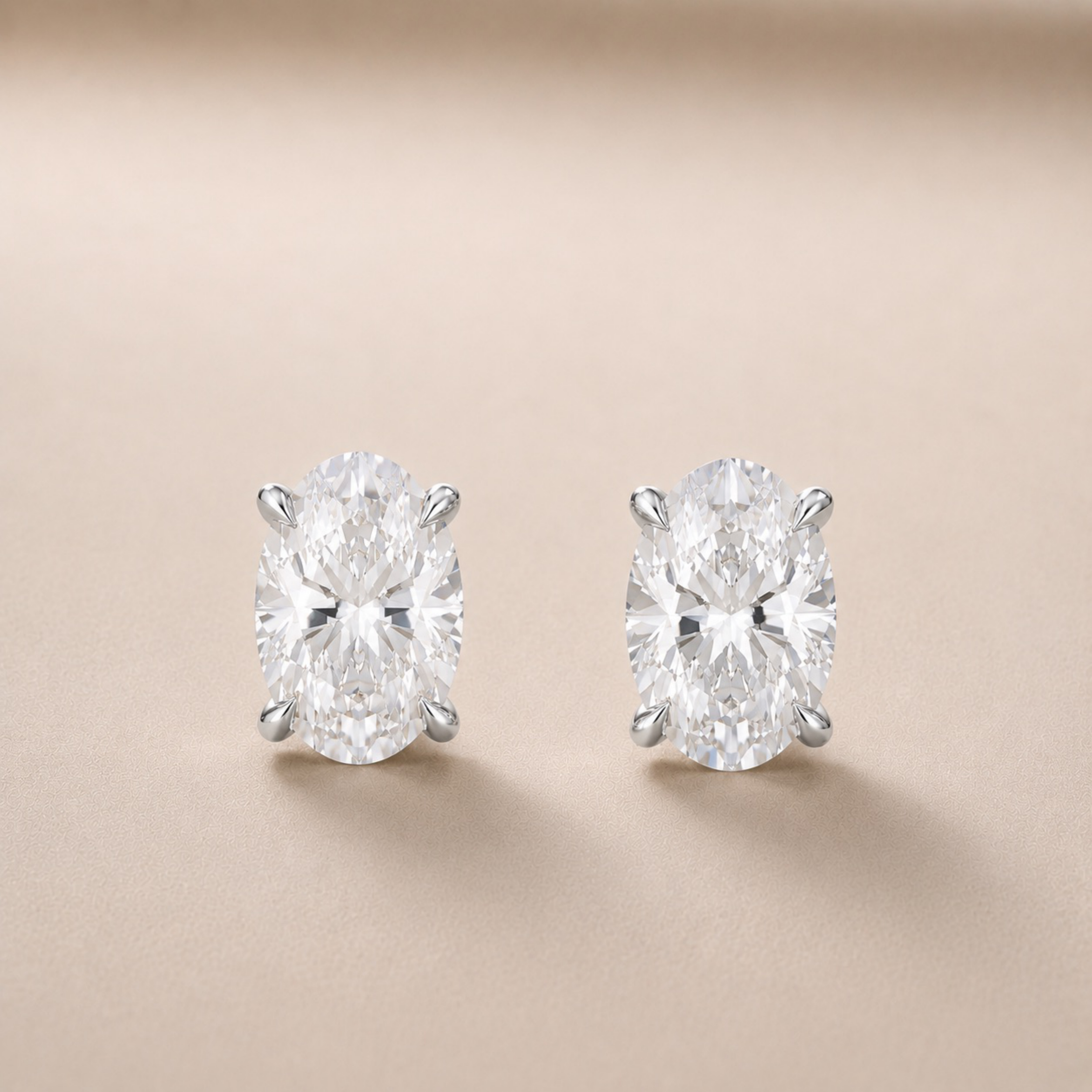 Oval Shape Studs