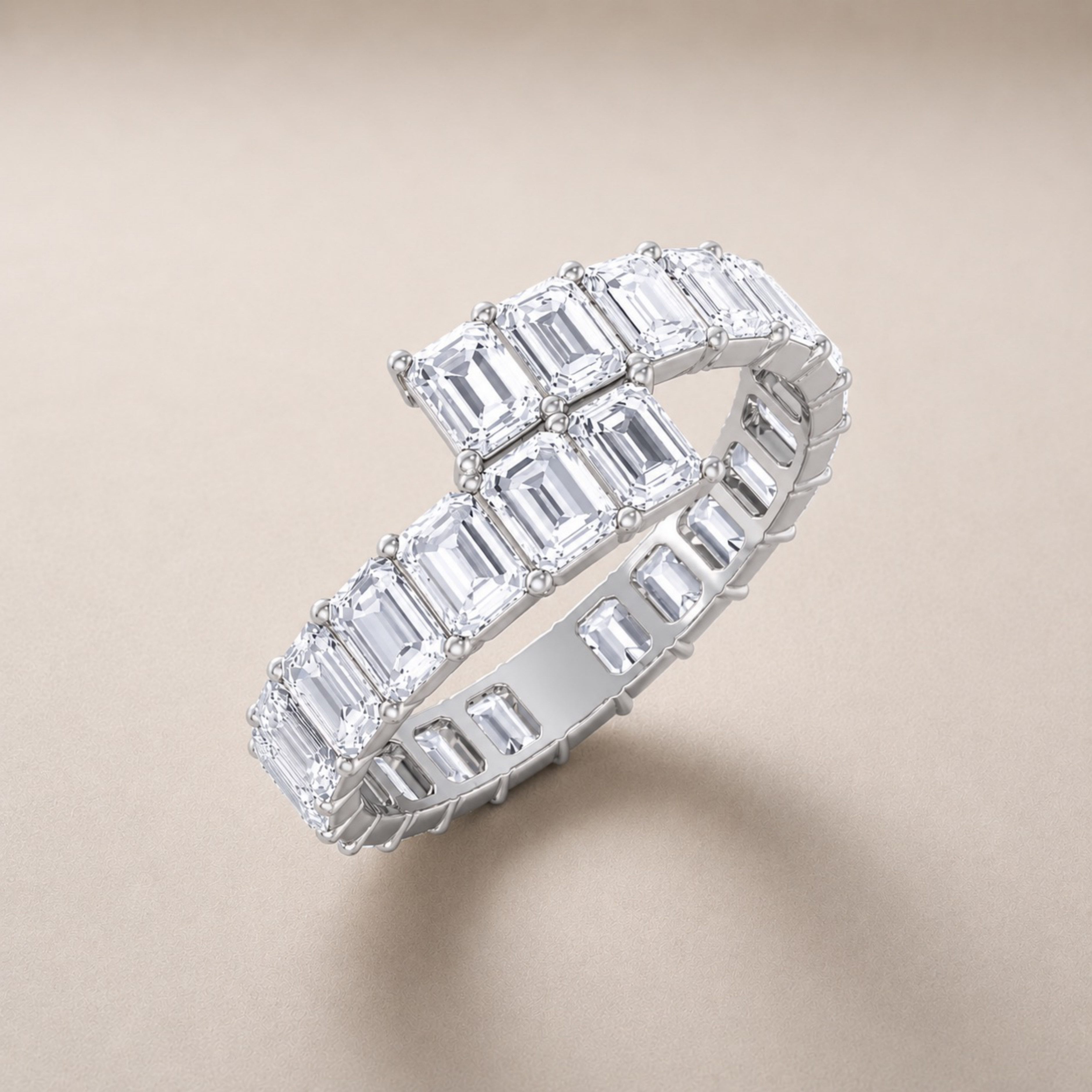 Offset Emerald Band